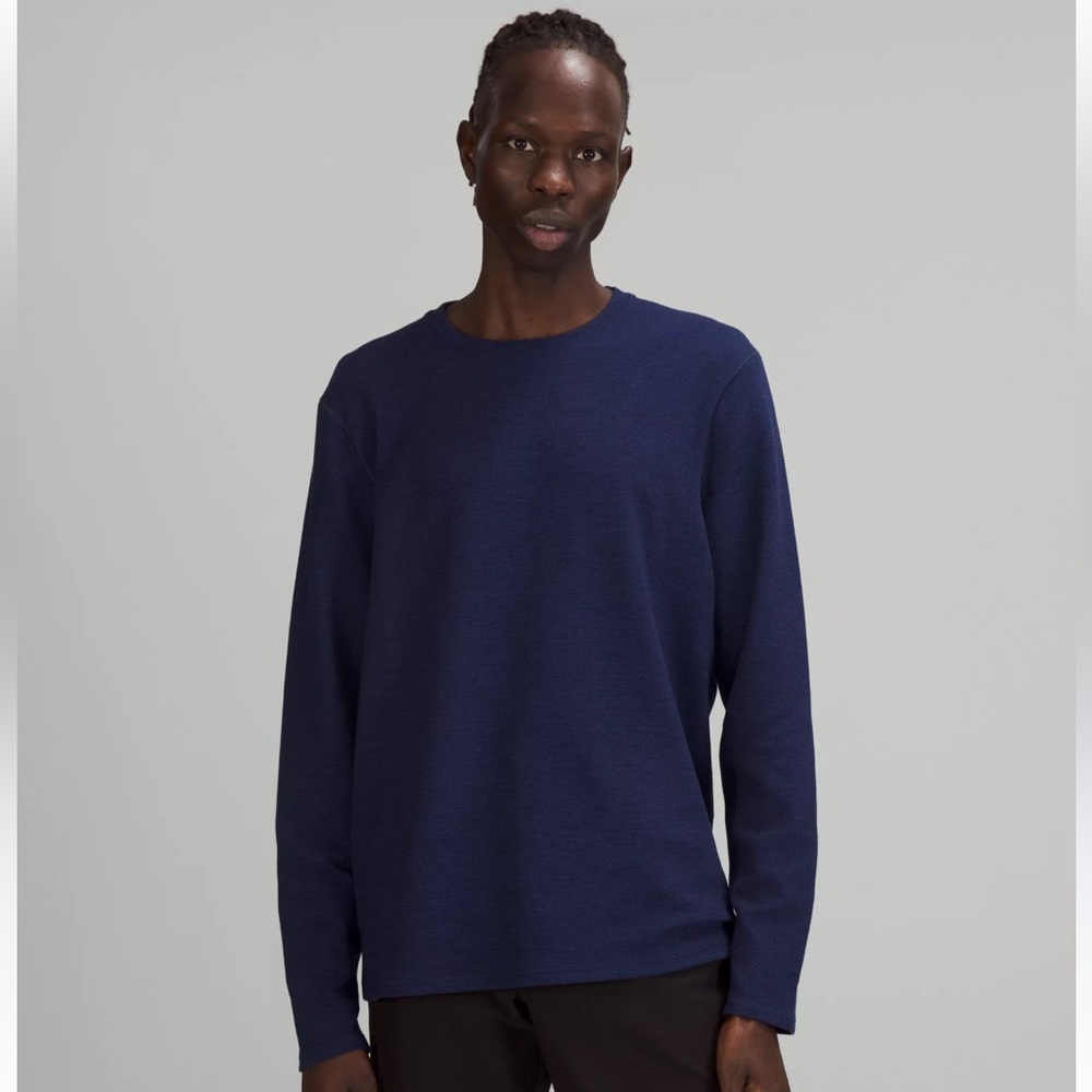 Lululemon Men's Shift Stitch Crew Long Sleeve NWT